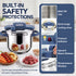 MICHELANGELO 4.2QT Stainless Steel Stovetop Pressure Cooker Set