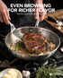MICHELANGELO 5-Ply Stainless Steel Cookware Set, 23-Piece Pots and Pans Set