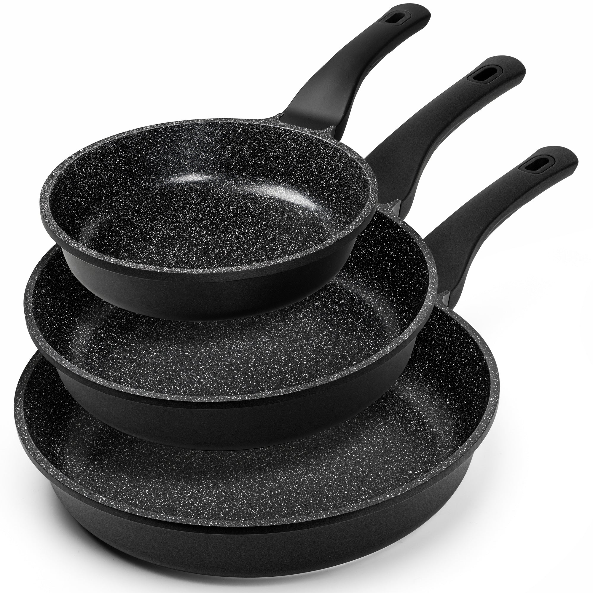MICHELANGELO Nonstick Frying Pan - Non Stick Small Frying Pan with Silicone Handle