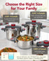 MICHELANGELO Stovetop Pressure Cooker Stainless Steel, 6.3 qt, 304 Stainless Steel