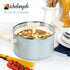 MICHELANGELO Pasta Pot with Strainer Lid- 6 Quart Non Stick  Cooking Pot Soft Aqua