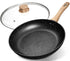 MICHELANGELO 10 Inch Frying Pan with Lid