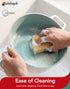 MICHELANGELO 8-Quart Soup Pot with Lid - Nonstick Large Ceramic Stock Pot for Induction Cooktop, Cream
