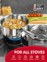 MICHELANGELO Stainless Steel Sauce Pan Set with Lids 1, 2, 3 Qt  Small Stainless Steel Pots