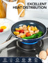 MICHELANGELO Small Frying Pan - 8 Inch Nonstick Frying Pan with Lid