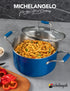MICHELANGELO Stainless Steel Stock Pots - Induction Soup Pot with Lid