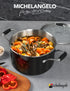 MICHELANGELO Stainless Steel Cooking Pot - 6 Quart Soup Pot with Lid