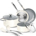 MICHELANGELO Cookware Set 8 Piece Nonstick Ceramic Pots and Pans Set