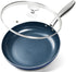 MICHELANGELO Small Frying Pan - 8 Inch Nonstick Frying Pan with Lid