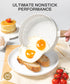 MICHELANGELO Small Frying Pan Nonstick - 6 Inch Single Egg Frying Pan