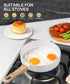 MICHELANGELO Small Frying Pan Nonstick - 6 Inch Single Egg Frying Pan