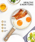 MICHELANGELO Small Frying Pan Nonstick - 6 Inch Single Egg Frying Pan