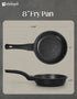 MICHELANGELO Nonstick Frying Pan - Non Stick Small Frying Pan with Silicone Handle