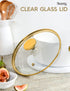 MICHELANGELO Nonstick Saucepan with Lid 1Qt & 2Qt & 3Qt