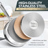 MICHELANGELO Stainless Steel Sauce Pans Set, Nonstick Sauce Pans 1QT & 2QT & 3QT