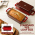 MICHELANGELO Enameled Cast Iron Bread Pan with Lid, 9x5 Sourdough Loaf Pan