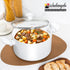 MICHELANGELO Stock Pot with Lid - 6 QT Nonstick Ceramic Cooking Pot, white