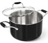 MICHELANGELO Stainless Steel Cooking Pot - 6 Quart Soup Pot with Lid