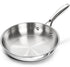MICHELANGELO Stainless Steel 8 inch Frying Pan,Small Skillet with Triply Base