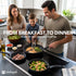 MICHELANGELO Nonstick Frying Pan - Non Stick Small Frying Pan with Silicone Handle