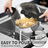 MICHELANGELO Stainless Steel Pasta Pot with Strainer Lid 6 Qt Spaghetti Pot