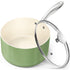 MICHELANGELO Sauce Pan Sets, Ceramic Saucepans with Lid 3QT