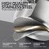 MICHELANGELO Stainless Steel Pasta Pot with Strainer Lid 6 Qt Spaghetti Pot