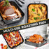 MICHELANGELO Roasting Pan with Rack, Hard Anodized Turkey Roaster Pan