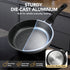 MICHELANGELO Nonstick Frying Pan - Non Stick Small Frying Pan with Silicone Handle