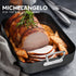 MICHELANGELO Roasting Pan with Rack, Hard Anodized Turkey Roaster Pan