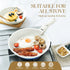 MICHELANGELO Nonstick Frying Pan Set Removable Handle, 8" 9.5" and 11"