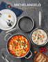 MICHELANGELO 6 Pcs Tri-ply Stainless Steel Pot Set, 2QT & 3QT & 8QT Pot with Lids