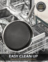 MICHELANGELO Tri-ply Stainless Steel Saute Pan 6 QT with Honeycomb Interior
