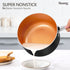 MICHELANGELO 4 Quart Copper Saucepan with Lid