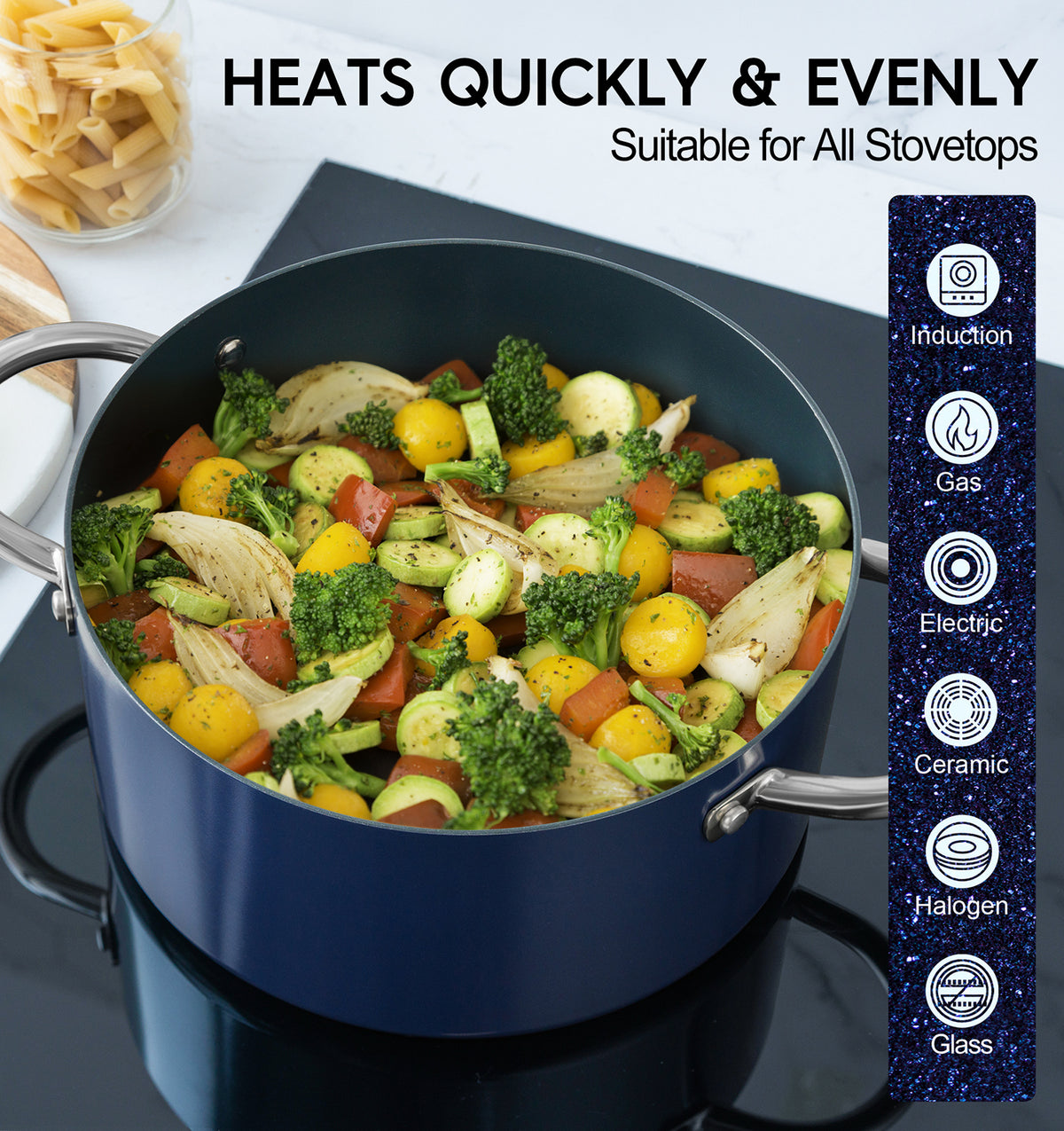 Tag Cookware Stock Pot – Michelangelocookware
