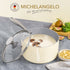 MICHELANGELO Sauce Pan Sets, Ceramic Saucepans with Lid 3Qt