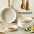 MICHELANGELO Non Stick Frying Pans Set, 8 Inch, 9.5 Inch and 11 Inch
