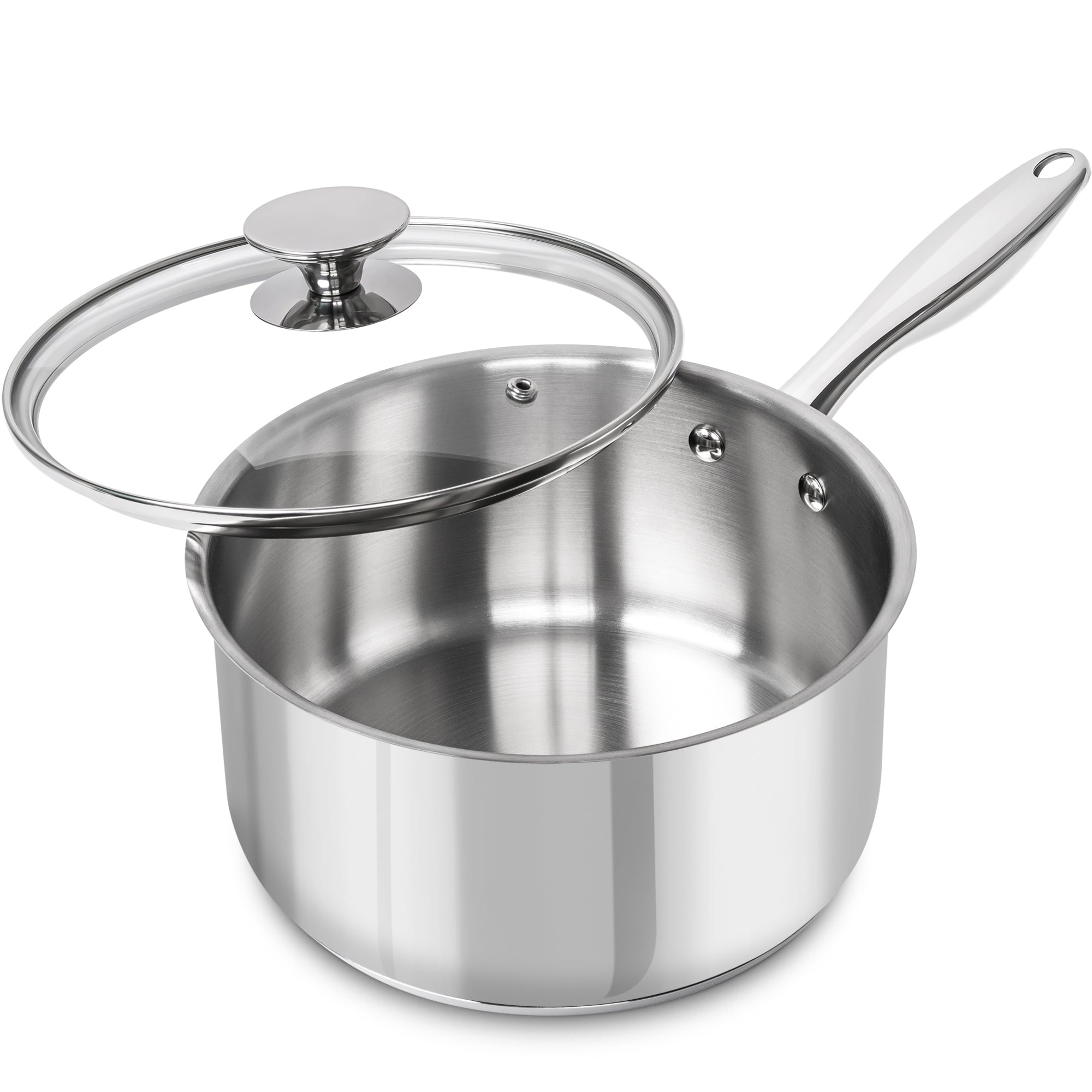 MICHELANGELO Stainless Steel Saucepan with Lid