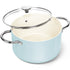 MICHELANGELO Stock Pot with Lid, 6 Quart Nonstick Cooking Pot, Ceramic Soup Pot